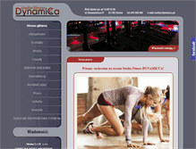 Tablet Screenshot of dynamicca.pl